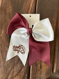 Embroidered Cheer Bows